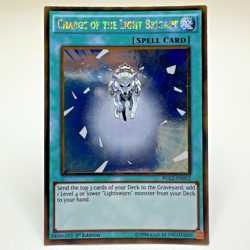 Yugioh Charge Of The Light Brigade PGL2-EN052 1st Edition Gold Rare Holo - NM 💎 - Image 1