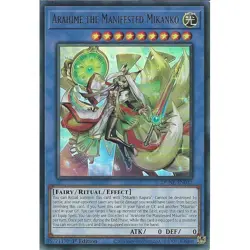 Yu-Gi-Oh Arahime the Manifested Mikanko DUNE-EN032 Ultra Rare 1st Edition - Image 1