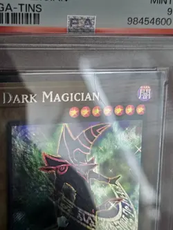 Yugioh PSA 9 Dark Magician CT14-EN001 2017 Mega-Tins Limited Edition Holo - Image 3