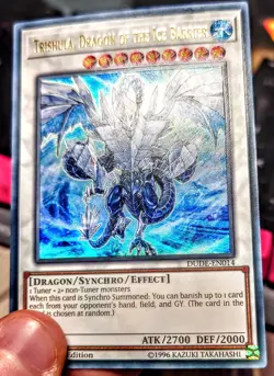 Yu-Gi-Oh! Ultimate Rare Style Trishula, Dragon of the Ice Barrier - Image 3