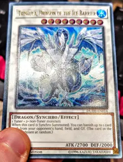 Yu-Gi-Oh! Ultimate Rare Style Trishula, Dragon of the Ice Barrier - Image 5