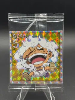 Monkey D. Luffy SW6-01 GR One Piece Wafer Sticker Japanese - Image 1