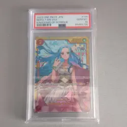 PSA 10 GEM MINT JAPANESE ONE PIECE 2023 NEFELTARI VIVI OP04-118 Kingdom of intri - Image 1