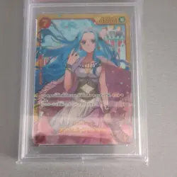 PSA 10 GEM MINT JAPANESE ONE PIECE 2023 NEFELTARI VIVI OP04-118 Kingdom of intri - Image 2
