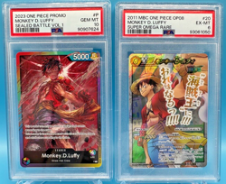 One Piece Luffy Promo Set - Sealed Battle Pack Vol 1 - 2011 MBC Super Omega Rare - Image 1