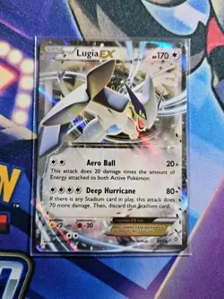 Lugia EX 68/98 XY-Ancient Origins NM Holo Pokemon TCG - Image 1