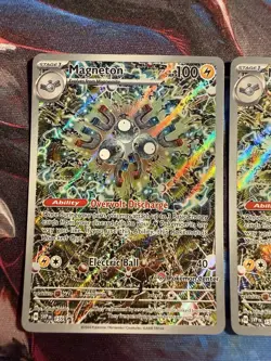 Pokemon TCG Magneton SVP 159 Pokemon Center Stamped Promo NM X2 AVAILABLE - Image 2