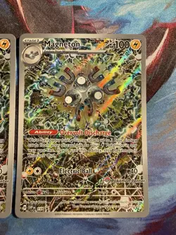 Pokemon TCG Magneton SVP 159 Pokemon Center Stamped Promo NM X2 AVAILABLE - Image 3