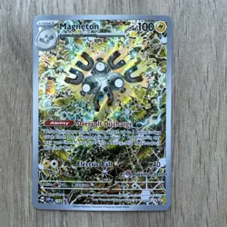 Magneton 159 Pokemon Center Stamp TCG SVP Surging Sparks Black Star Promo NM - Image 2