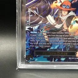 Portgas D Ace EB02-028 SP Gold OP13 Alternate Art One Piece Card English ACE 10 - Image 5