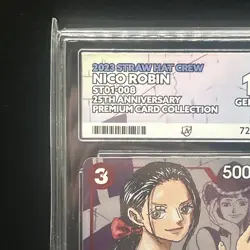Nico Robin Premium Card Collection 25th Anniversary 008 English ACE 10 - Image 2