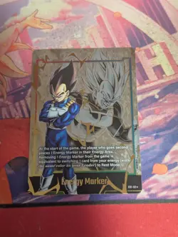 Vegeta Energy Marker Gold E01-02 Dragon Ball Super Card Game Fusion World - Image 1