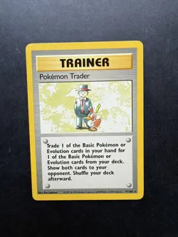 Pokemon Cards: Pokemon Trader 77/102: Base Set Rare Trainer: LP - Image 1