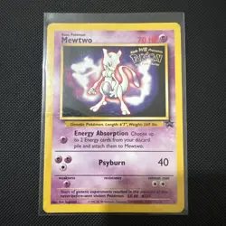 Mewtwo 1999 Mewtwo Strikes Back WB Movie Promo 3 WOTC Pokemon Card - Image 1