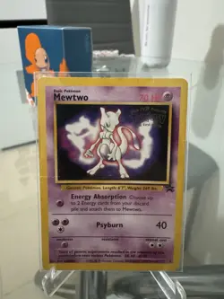 Mewtwo 1999 Mewtwo Strikes Back WB Movie Promo 3 WOTC Pokemon Card - Image 3