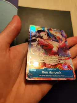 Boa Hancock Seven Warlords of the Sea OP07-051sr One Piece card gcc Promo eng nm - Image 3