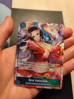 Boa Hancock Seven Warlords of the Sea OP07-051sr One Piece card gcc Promo eng nm - Image 4