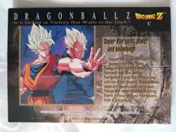 Dragon Ball Z CHROMIUM TRADING CARD LETTRE "C" Part 1 AMADA Made In USA - Image 4