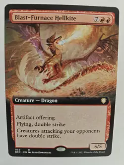 *** Blast-Furnace Hellkite *** Extended Art Commander: The Brothers' War NM MTG - Image 1