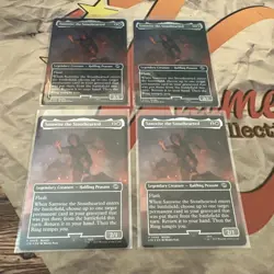 MTG X4 Samwise The Stouthearted Full Art Promo Foil #0449 LOTR! Playset! - Image 1