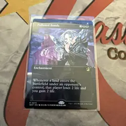 MTG Polluted Bonds (Anime Borderless)Wilds of Eldraine: Enchanting Tales Regular - Image 1