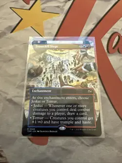 MTG Frostcliff Siege (Borderless) Tarkir: Dragonstorm Regular #0385 - Image 1