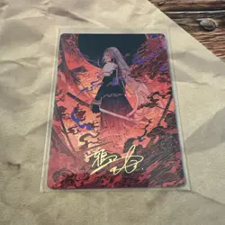 MTG Nibelheim Aflame Art Card (Gold-Stamped Signature) Art Series: Final Fantasy - Image 1