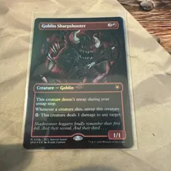 MTG Goblin Sharpshooter (Borderless) Special Guests Foil #0136 - Image 1
