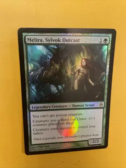 MTG - Melira, Sylvok Outcast - FOIL - New Phyrexia - NM/MT - Brandy New! - Image 1