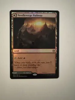 Pillarverge Pathway Needleverage Pathway Magic The Gathering Card Foil - Image 1