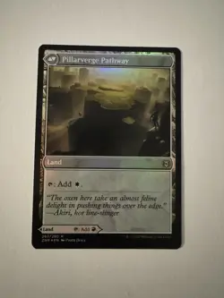 Pillarverge Pathway Needleverage Pathway Magic The Gathering Card Foil - Image 2
