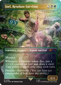 MTG Secret Lair Playstation Foil The Last of Us Part 1 In Hand - Image 4