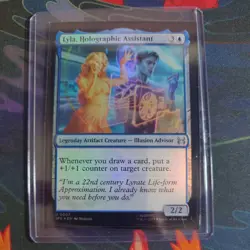 MTG Lyla, Holographic Assistant SPE 0007 (Foil) [Marvel's Spider-Man, near mint] - Image 3