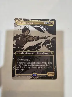 Fire Lord Azula (0313) (Borderless) Avatar: The Last Airbender Regular - Image 1