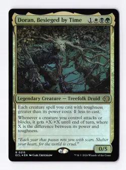 Doran, Besieged by Time (Foil) 0215 (R) MTG Lorwyn Eclipsed (ECL) - Image 1