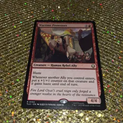 Wartime Protestors - Lot Of 11 Mountain /Avatar: The Last Airbender MTG Magic - Image 2