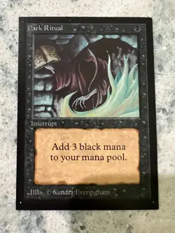 Dark Ritual - Collectors Edition Int - CE - NM - Near Mint - MTG - Image 1