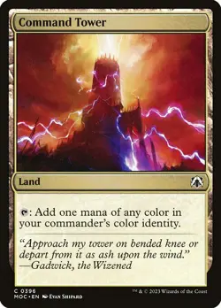 NM Command Tower, MTG, Lord of the Rings, Magic the Gathering, 396 - Image 1