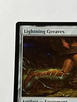 Lightning Greaves 281 MTG LOTR Tales of Middle Earth 2023 MT - 9.0 + Non Foil - Image 5