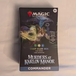 Magic the Gathering: Murders at Karlov Manor Commander Deck Deep Clue Sea - Image 1