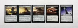 153 MTG MAGIC THE GATHERING 5 CARD MIXED LOT BONTU'S SANGUINE UNCOMMON SILVER ♨ - Image 1
