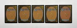153 MTG MAGIC THE GATHERING 5 CARD MIXED LOT BONTU'S SANGUINE UNCOMMON SILVER ♨ - Image 2