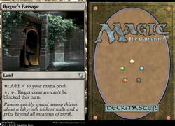 Magic the Gathering -MTG-Rogue's Passage - Image 1