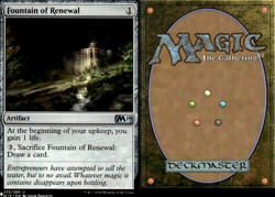 Magic the Gathering -MTG-Fountain of Renewal - Image 1
