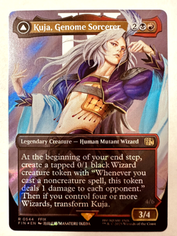 MTG English Kuja, Genome Sorcerer (Borderless) (Surge Foil) M/NM 544 - Image 1