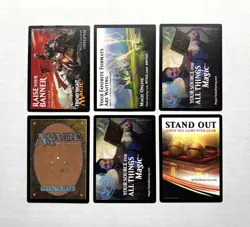 148 MTG MAGIC THE GATHERING 6 CARD EMBLEM LOT TEFERI CHANDRA DARETTI AJANI ♨ - Image 2