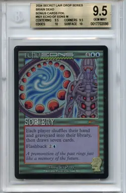 Echo of Eons - Secret Lair Rainbow Foil GEM MINT BGS 9.5 (9.5, 9.5, 10, 10) MTG - Image 1