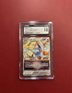 Pokemon Lugia VSTAR 139/195 Silver Tempest Holo CGC 10 2022 TCG - Image 1