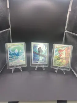 pokemon card lot (3) cards/ vanillish, zorua, simisear - Image 1
