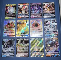 Pokemon Mid Era GX Lot Of 12 - Conditions Vary - See Photos - Read Description! - Image 1
